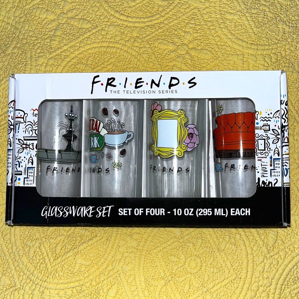 10oz Friends Glassware Set
